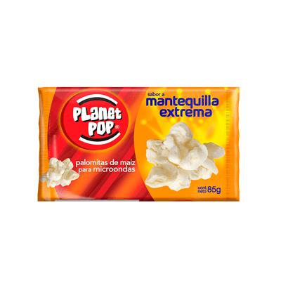 Palomitas mantequilla extrema PLANET POP microondas 85gr
