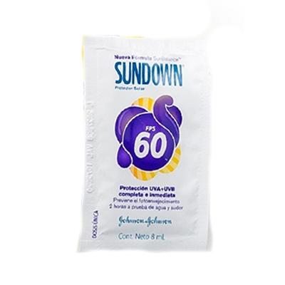 Bloqueador SUNDOWN al 60 8ml