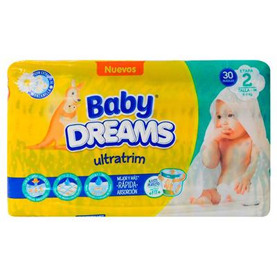 Pañal BABY DREAMS etapa 2 30 unid