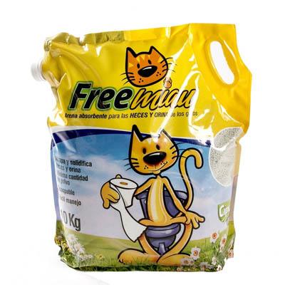 Arena gatos FREE MIAU 10kg