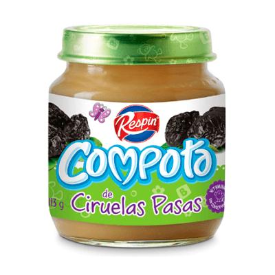 Compota RESPIN ciruelas pasas 113g