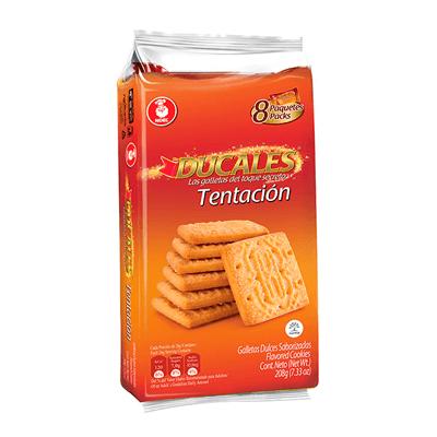 Galletas DUCALES NOEL tentación 208g 8un