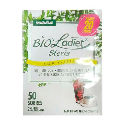 Endulzante BIO LADIET pague 50 lleve 70un 42g