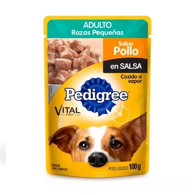 Pouch PEDIGREE adulto pollo 100g