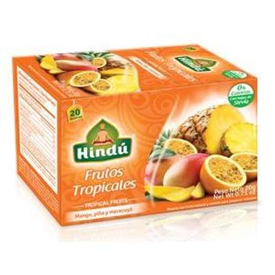 Té HINDÚ frutos tropicales 20g 20un