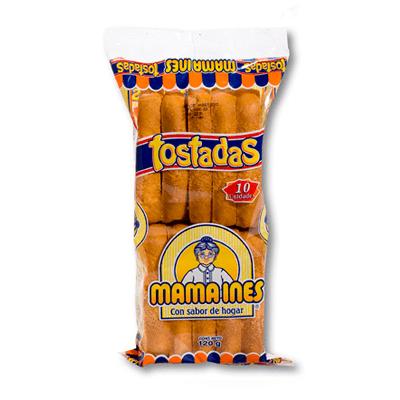Tostadas MAMÁ INÉS mantequilla 115g 10uni