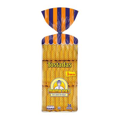 Tostadas MAMÁ INÉS mantequilla 280g 24un