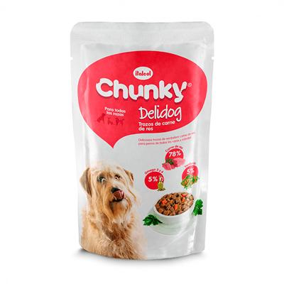CHUNKY delidog trozos de carne 100g