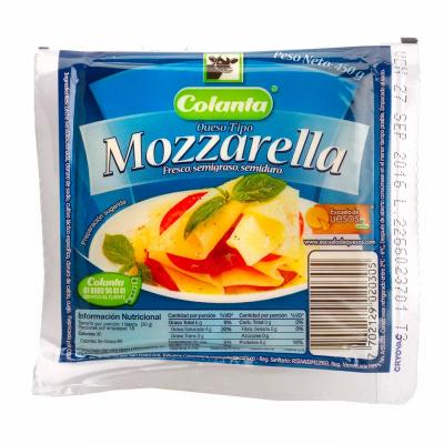 Queso COLANTA mozzarella bloque 450g