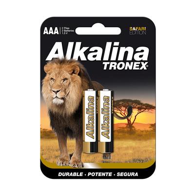 Pilas alcalina TRONEX AAA 2un