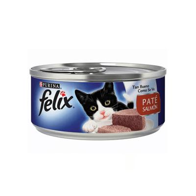 Alimento paté salmón FELIX 156g