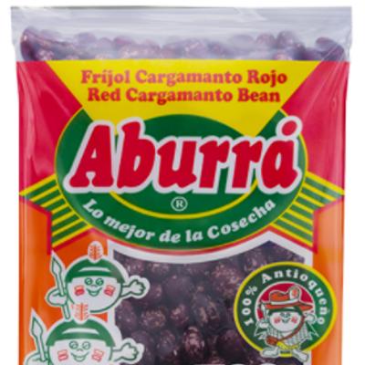 Frijol cargamanto ABURRÁ rojo 460g