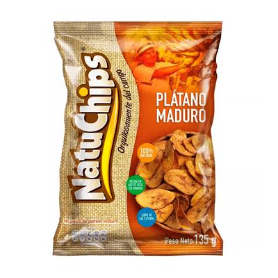 Plátanos maduros NATUCHIPS 135g