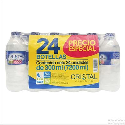 Agua botella CRISTAL 7200ml 24uni