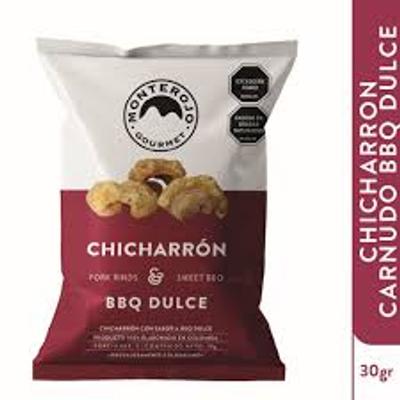 Chicharrón MONTEROJO bbq dulce 90g
