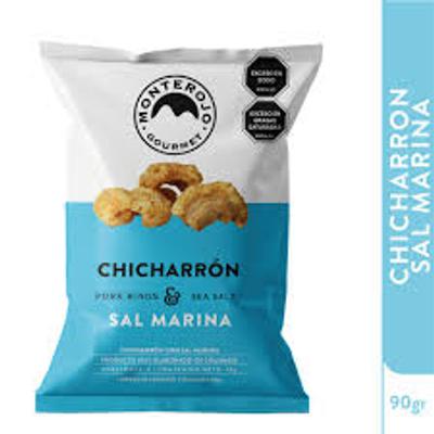 Chicharrón MONTEROJO sal marina 90g