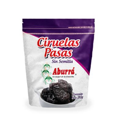 Ciruelas pasas ABURRÁ sin semilla 180g
