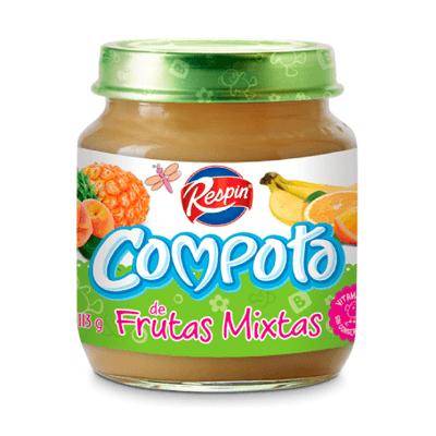 Compota RESPIN frutas mixtas 113g
