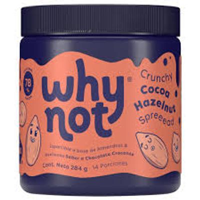 Esparcible WHY NOT almendra y macadamia sabor a chocolate crocante 284g