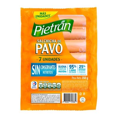 Salchicha PIETRÁN de pavo 225g