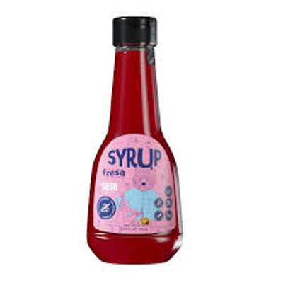 Syrup SERI FOODS sin azucar sabor fresa 400g