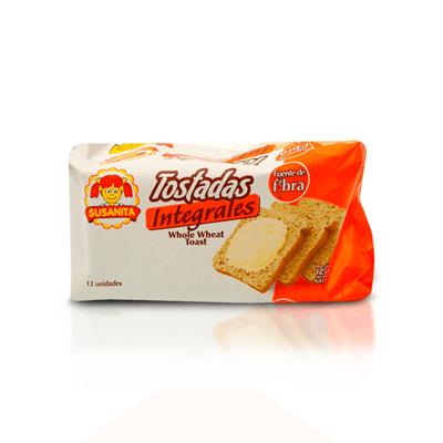 Tostadas SUSANITA integrales 125g 12uni