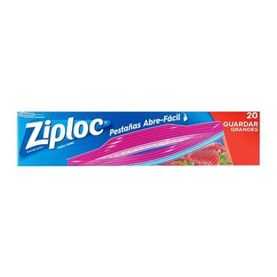 Bolsas ZIPLOC grandes 20uni