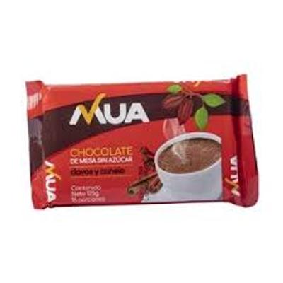 Chocolate MUA de mesa sin azucar clavo y canela 250g