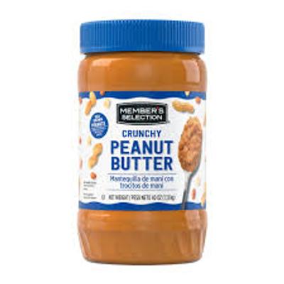Crema de mani MEMBER´S SELECTION penaut butter con trocitos de mani 40on 1.1300g