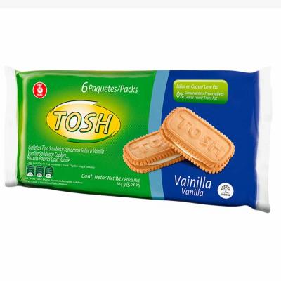 Galletas TOSH vainilla 144g 6un