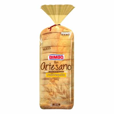 Pan BIMBO tajado mantequilla masa madre artesano 500g