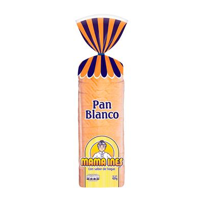 Pan MAMÁ INÉS tajado blanco 420g