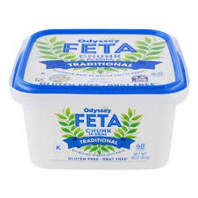 Queso ODYSSEY feta chuk traditional sin gluten 454g