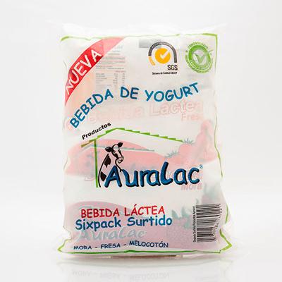 Yogurt AURALAC surtido sixpack 1200g