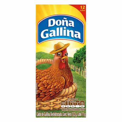 Caldo de gallina DOÑA GALLINA 126g 12cubos