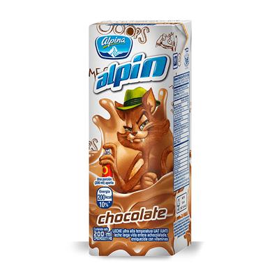 Bebida alpin ALPINA tetra chocolate 200ml