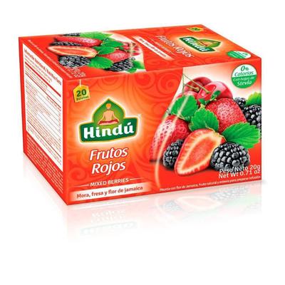 Té HINDÚ frutos rojos 20g 20sobres