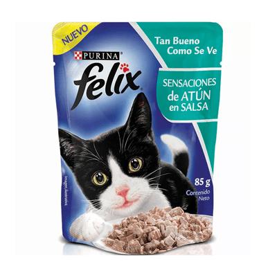 Alimento FELIX atún en salsa 85g