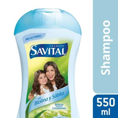 Shampoo SAVITAL brillo y nutrición 510ml