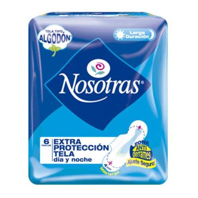 Toallas NOSOTRAS extra protección 6uni