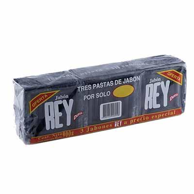 Jabón barra REY DERSA 900g 3uni