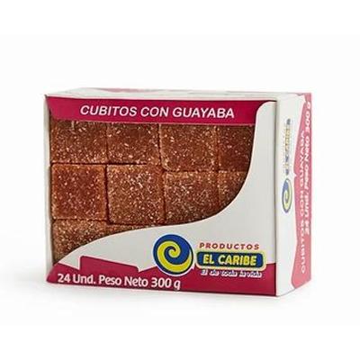 Bocadillo EL CARIBE cubitos 300g 24uni